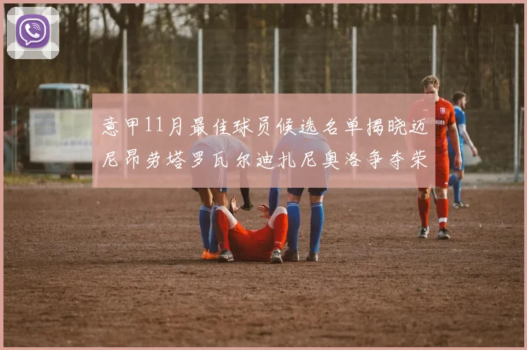意甲11月最佳球员候选名单揭晓迈尼昂劳塔罗瓦尔迪扎尼奥洛争夺荣誉